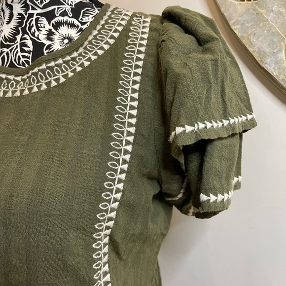 HP!!! 🎉🎉🎉🎊🎊🎊🎊 Loft Embroidered Top - Picture 3 of 6